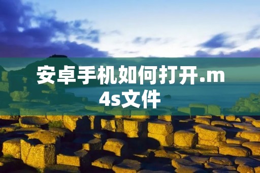 安卓手机如何打开.m4s文件