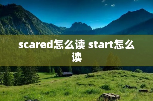 scared怎么读 start怎么读