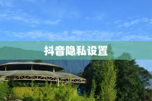抖音隐私设置：如何防止他人查看我的视频？