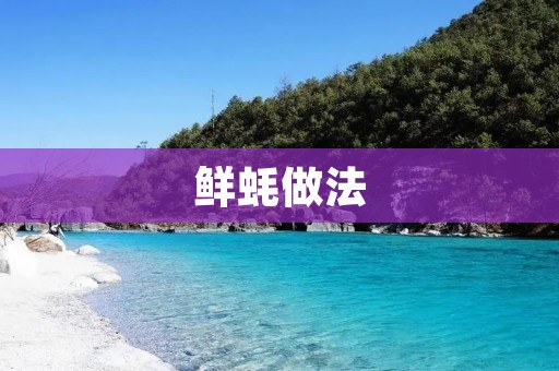 鲜蚝做法:味蕾的享受 鲜蚝做法:味蕾的享受