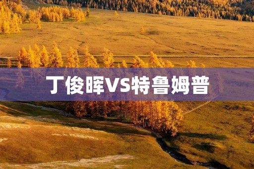 丁俊晖VS特鲁姆普:两位台球巨星的较量 丁俊晖VS特鲁姆普:两位台球巨星的较量