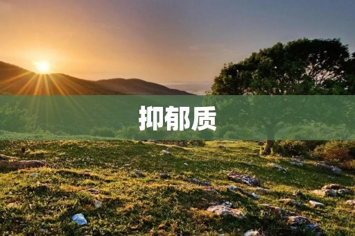 抑郁质:探索内心深处的黑暗