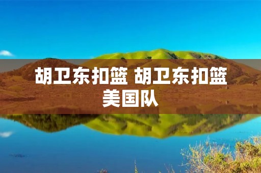 胡卫东扣篮 胡卫东扣篮美国队