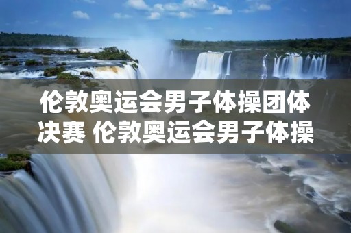 伦敦奥运会男子体操团体决赛 伦敦奥运会男子体操团体决赛成绩