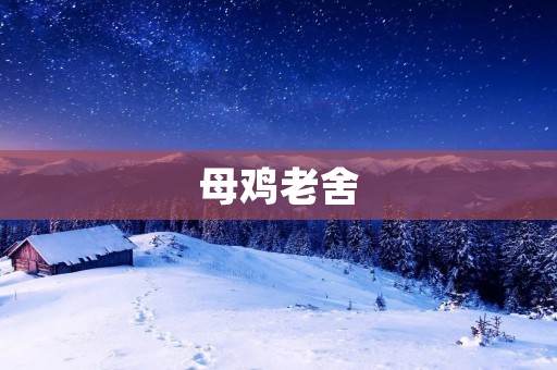 母鸡老舍:一个关于生活与命运的故事