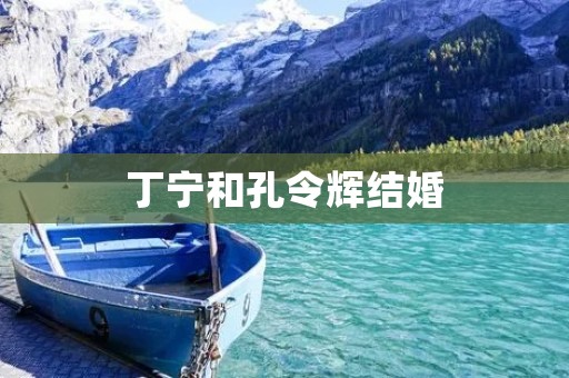 丁宁和孔令辉结婚：一对乒乓界的爱情传奇