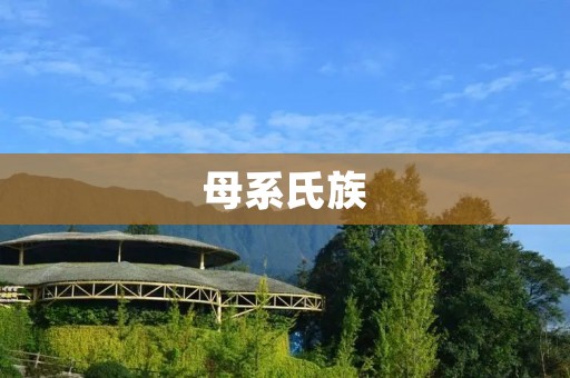 母系氏族:传承血脉与权力的女性世系