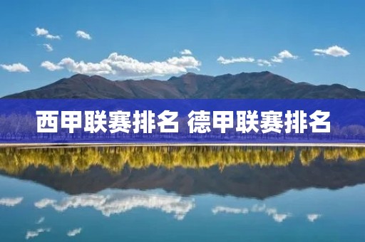 西甲联赛排名 德甲联赛排名