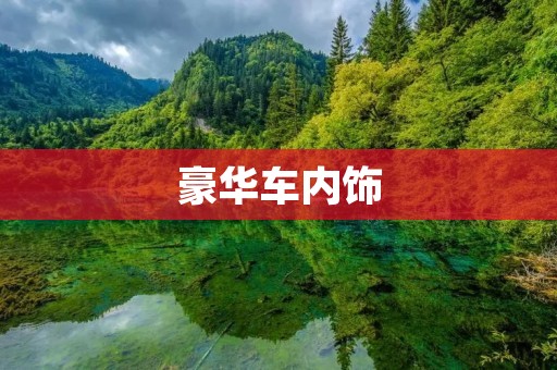 豪华车内饰：奢华与细节的完美融合