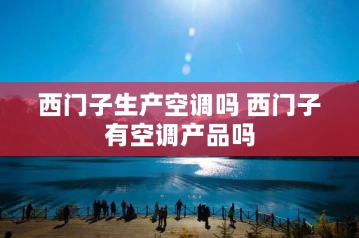 西门子生产空调吗 西门子有空调产品吗