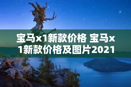 宝马x1新款价格 宝马x1新款价格及图片2021款