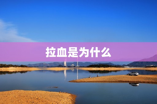 拉血是为什么:一场关于人类健康和医学的探索