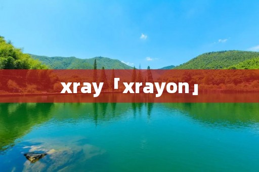 xray「xrayon」