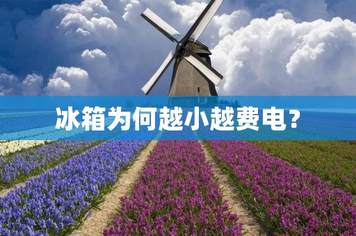 冰箱为何越小越费电？
