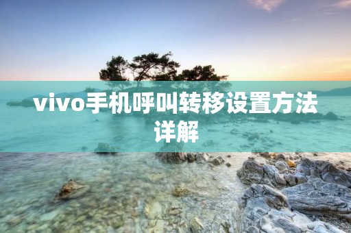 vivo手机呼叫转移设置方法详解