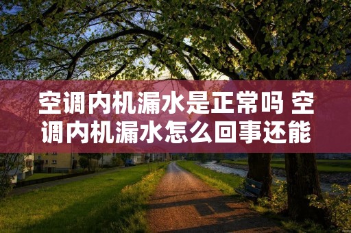 空调内机漏水是正常吗 空调内机漏水怎么回事还能用吗