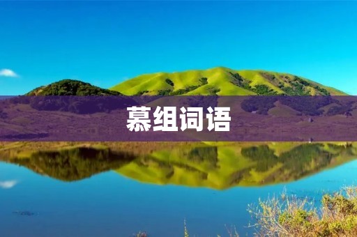 慕组词语:打造一个温暖而有力的社群