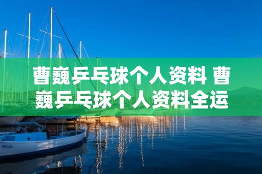 曹巍乒乓球个人资料 曹巍乒乓球个人资料全运会 曹巍乒乓球个人资料 曹巍乒乓球个人资料全运会