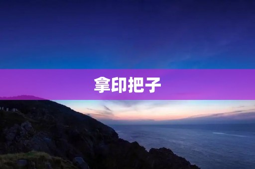 拿印把子:传统文化中的独特艺术形式