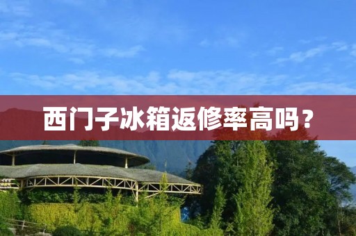西门子冰箱返修率高吗? 西门子冰箱返修率高吗?