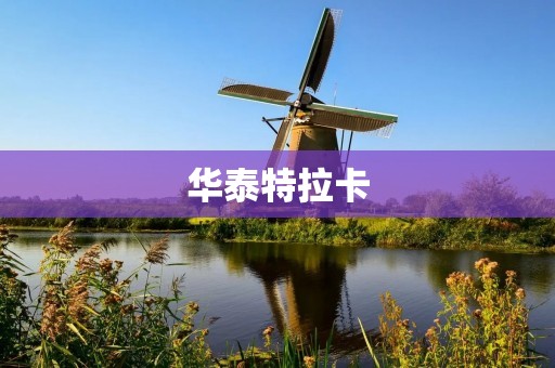 华泰特拉卡:开启未来出行新纪元 华泰特拉卡:开启未来出行新纪元