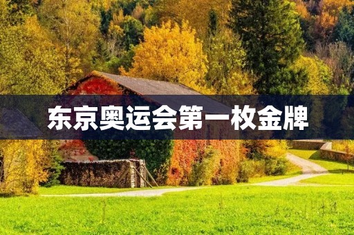东京奥运会第一枚金牌:中国选手创造历史 东京奥运会第一枚金牌:中国选手创造历史