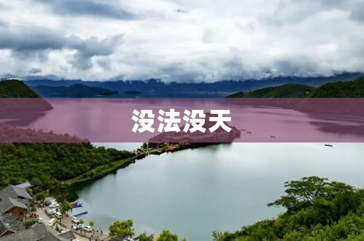 没法没天:一个现代人的烦恼
