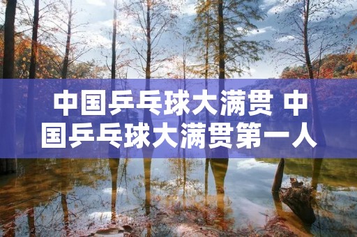 中国乒乓球大满贯 中国乒乓球大满贯第一人 中国乒乓球大满贯 中国乒乓球大满贯第一人
