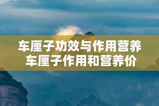 车厘子功效与作用营养 车厘子作用和营养价值 车厘子功效与作用营养 车厘子作用和营养价值