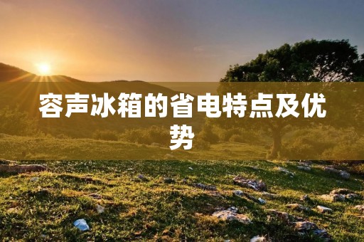 容声冰箱的省电特点及优势 容声冰箱的省电特点及优势
