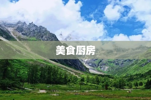 美食厨房:烹饪艺术的乐园