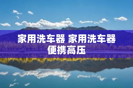 家用洗车器 家用洗车器便携高压 家用洗车器 家用洗车器便携高压