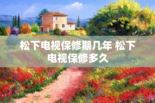 松下电视保修期几年 松下电视保修多久