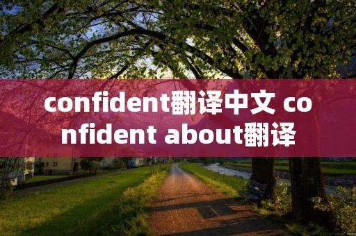 confident翻译中文 confident about翻译