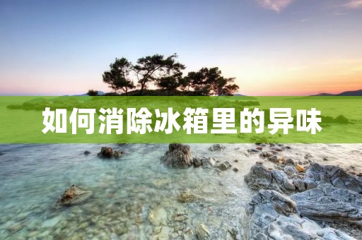 如何消除冰箱里的异味