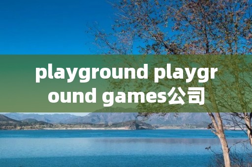 playground playground games公司