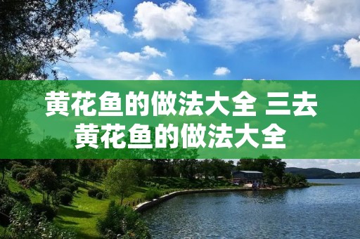 黄花鱼的做法大全 三去黄花鱼的做法大全