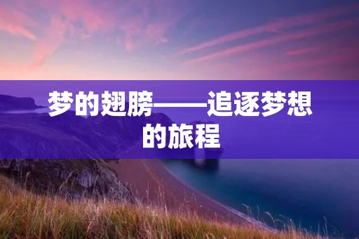 梦的翅膀——追逐梦想的旅程