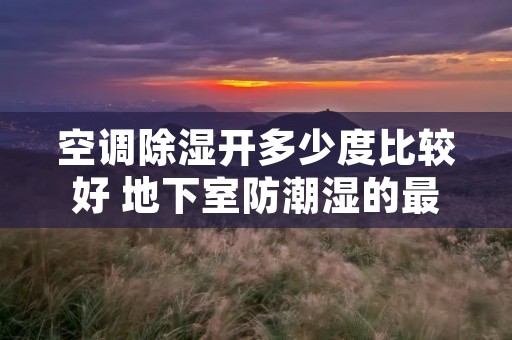 空调除湿开多少度比较好 地下室防潮湿的最好方法