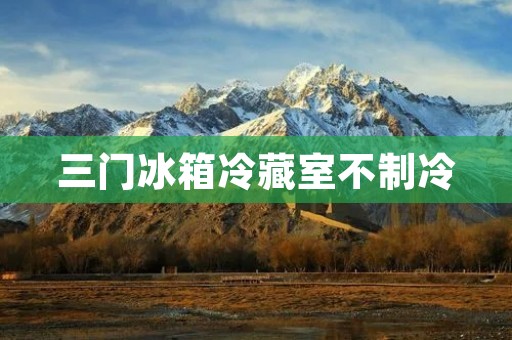 三门冰箱冷藏室不制冷:原因与解决方案 三门冰箱冷藏室不制冷:原因与解决方案