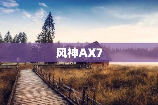 风神AX7:颠覆SUV市场的力量 风神AX7:颠覆SUV市场的力量