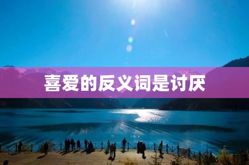 喜爱的反义词是讨厌
