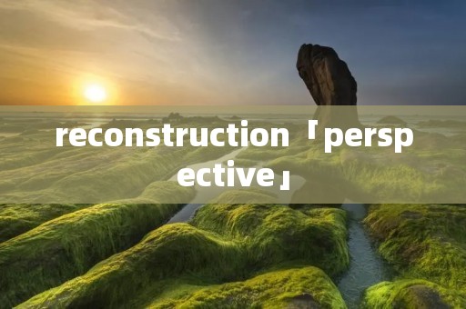 reconstruction「perspective」