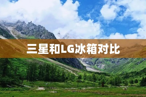 三星和LG冰箱对比:哪个更好? 三星和LG冰箱对比:哪个更好?
