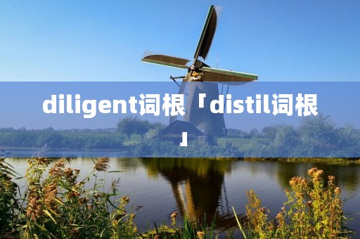 diligent词根「distil词根」