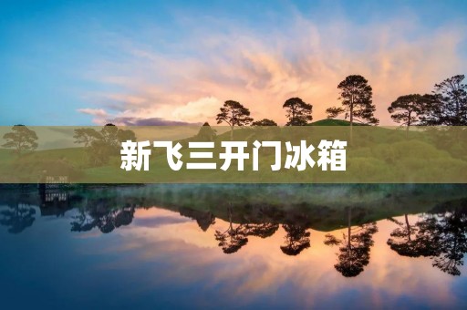 新飞三开门冰箱:冷藏、冷冻、保鲜三合一的智能家电利器 新飞三开门冰箱:冷藏、冷冻、保鲜三合一的智能家电利器
