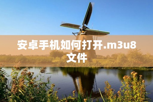 安卓手机如何打开.m3u8文件