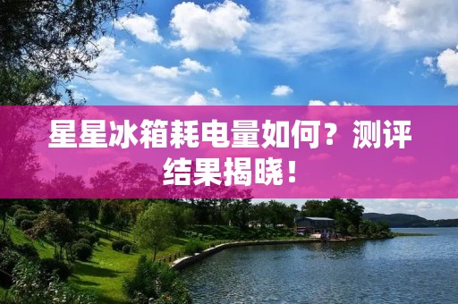 星星冰箱耗电量如何？测评结果揭晓！