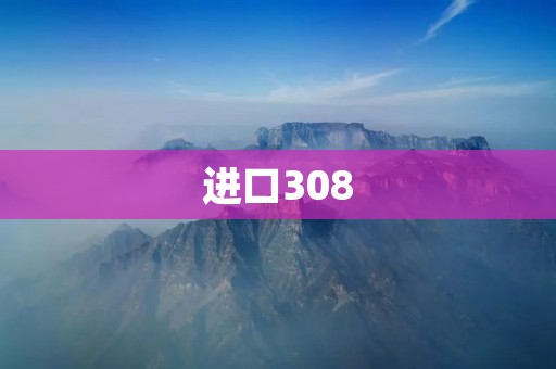 进口308:豪华品质与卓越性能的完美结合 进口308:豪华品质与卓越性能的完美结合