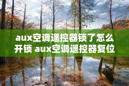 aux空调遥控器锁了怎么开锁 aux空调遥控器复位键在哪